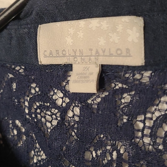 Navy blouse - Picture 2 of 4